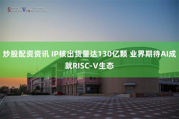 炒股配资资讯 IP核出货量达130亿颗 业界期待AI成就RISC-V生态